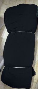 Rayon crepe fabric black colour