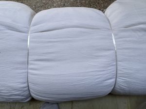 Rayon crepe fabric white colour
