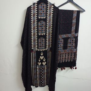 indian hand block suit