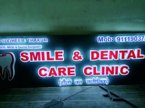 Acrylic LED Sign Board