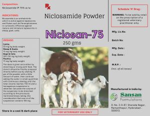 Niclosamide Powder (Vet)