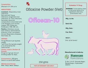 Ofloxine Powder (Vet)