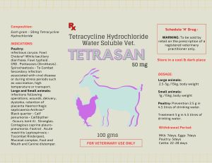 tetracycline hydrochloride powder(Vet)