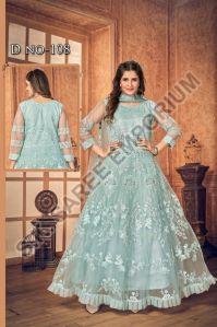 Designer Embroidered gown