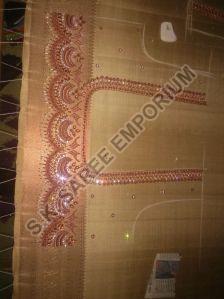 Heavy Blouse Embroidery Handwork
