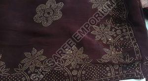 Silk Swarovski Saree
