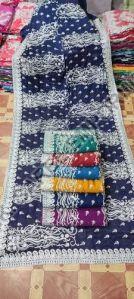 Georgette Embroidery Designer Fancy Saree