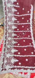 Georgette Embroidery Designer Fancy Saree