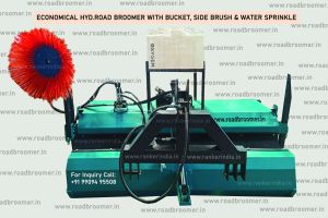 Tractor attachment Hydraulic Road broomer machine