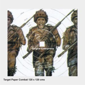 Target Paper 4 X 4 Combat