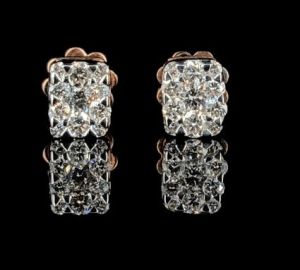 AUT1485 Diamond Stud Earrings
