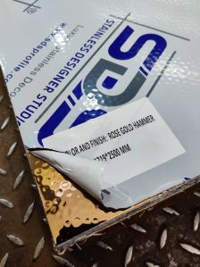Stainless Steel 304 Colored Etched Sheet by sds
