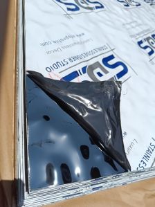 Color SS 304 Water Ripple Stainless Steel Sheet by sds