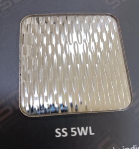 Embossed stainless steel sheets by sds