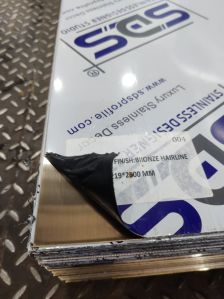 Hairline Finish Stainless Steel Sheet by sds