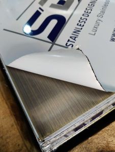 SS 304 PVD Ti Color Coated Sheet by sds