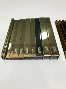 Stainless Steel SS 304 Tile Trim U Shape Profile by sds