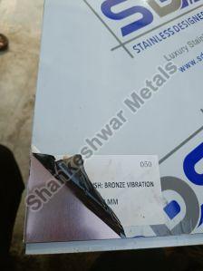 304 Bronze Vibration PVD Stainless Steel Sheet