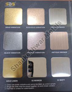 Designer Stainless Steel Sheet