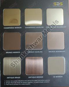 PVD TI Color Coated Stainless Steel Sheet