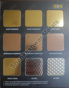 PVD TI Color Coated Stainless Steel Sheet