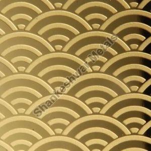 SS Colored Textured Decorative Sheet by SDS