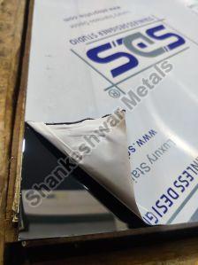 Black Mirror Stainless Steel Sheet by sds