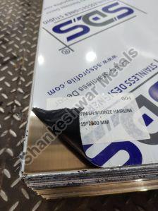 Hairline Finish Stainless Steel Sheet by sds