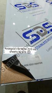 Rose Gold Stainless Steel Sheet