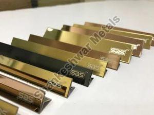 Stainless Steel Floor Tile Trim Profile by sds