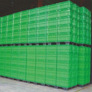 130mm 4 Way Plastic Nestable Export Pallet, 800mm X 1200mm SIP-M4-1208NE