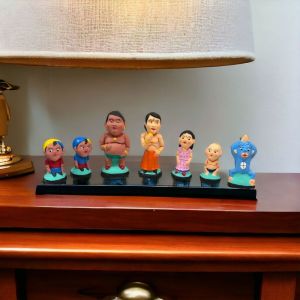 handcrafted terracotta chota bheem set