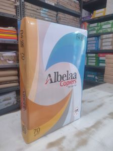 Albelaa Copiers A4 Size Paper 70 GSM White (Pack of 1 - 500 Sheets)