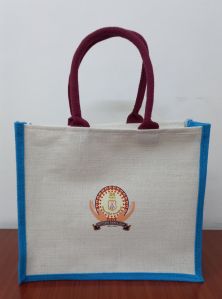 Plain White Jute Bags