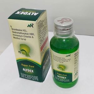 Bromhexine HCL Dextromethorphan HBR Ammonium Chloride Menthol Syrup