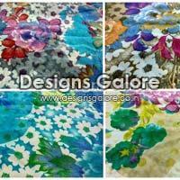 Printed Georgette Fabric