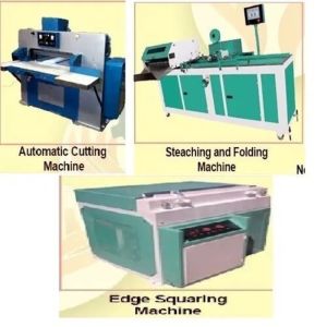 semi-automatic note book paper cutting machine