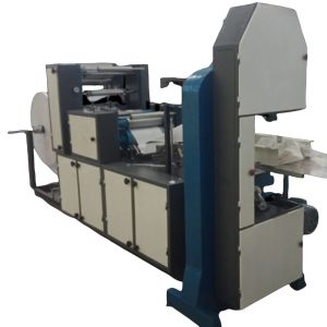 Single Size Paper Napkin Making Machine With Single Color & Single Embossing Unit