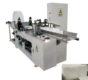 SS Paper Napkin Making Machine, Single Colour Printing Single Embossing