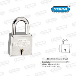 Premier Square Pad Lock