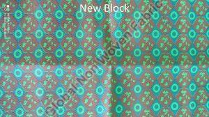 New Block Printed Non Woven Fabric