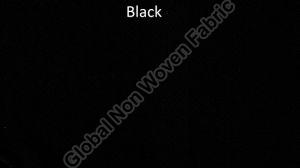Plain Black Non Woven Fabric