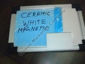 Aluminium & Ceramic White Magnetic Board