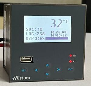 Smart PID Controller with Pen Drive compatibility Data logging (Graphical Display), Wireless Data tr