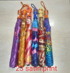 Printed Satin Umbrella