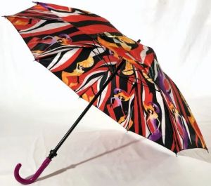 Printed Satin Umbrella