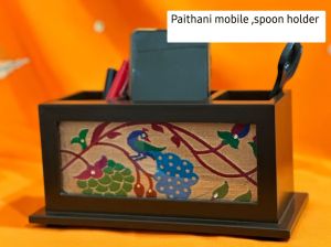 Paithani Wooden Multipurpose Stand