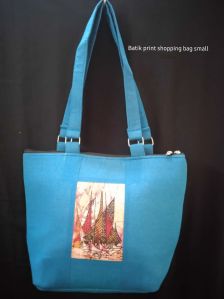 Small Batik Printed Shopping Bag