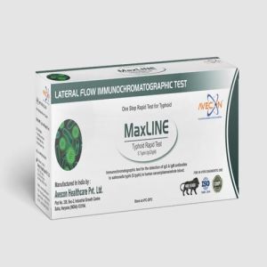 Avecon MAXLINE TYPHOID (Ab) Card