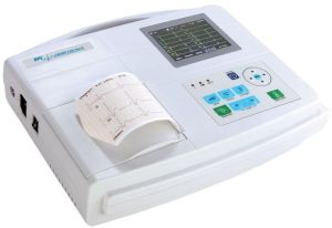 bpl cardiart 6208 view 3-channel ecg machine